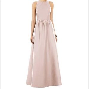 NWT Alfred Sung D707 Blush Bridesmaid Dress NEVER WORN